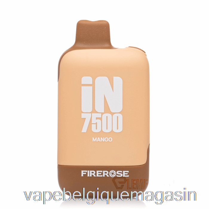 Vape Jetable Firerose In7500 Mangue Jetable